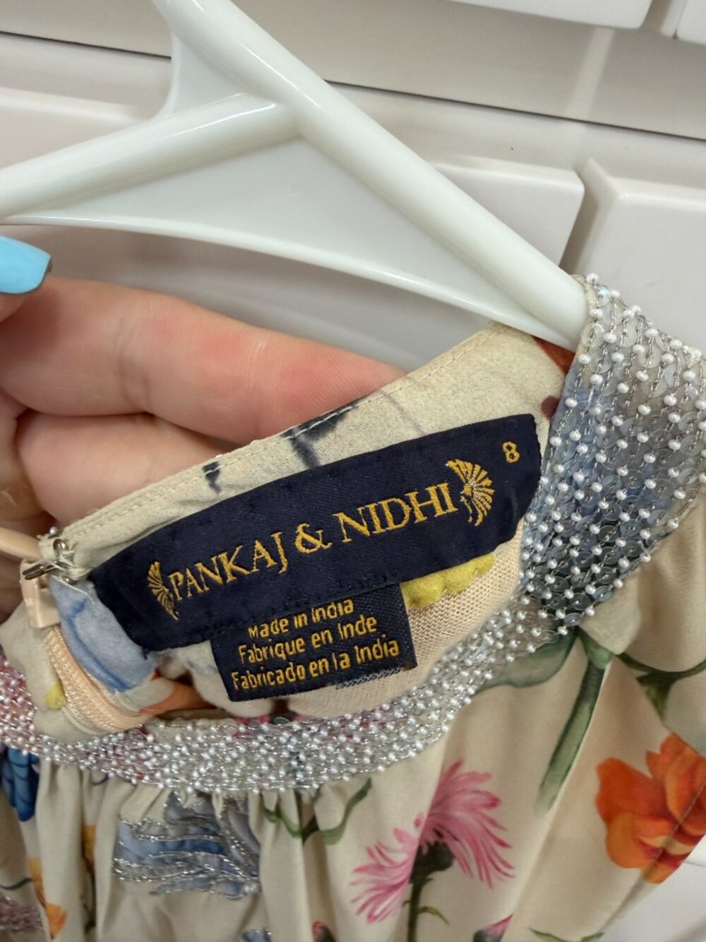 Pankai & Nidhi Size 8 Dress - Picture 3 of 7